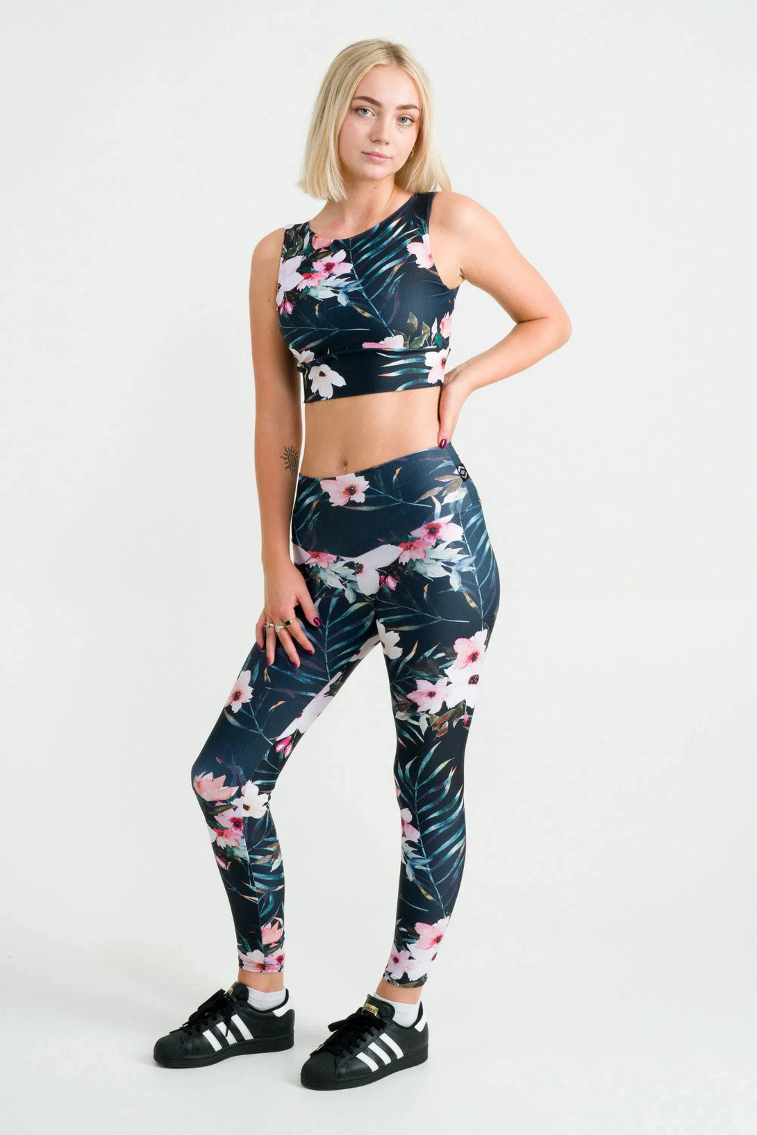 Performance Reversible Comfort Crop Top - Exotic At Heart-Activewear-Exoticathletica