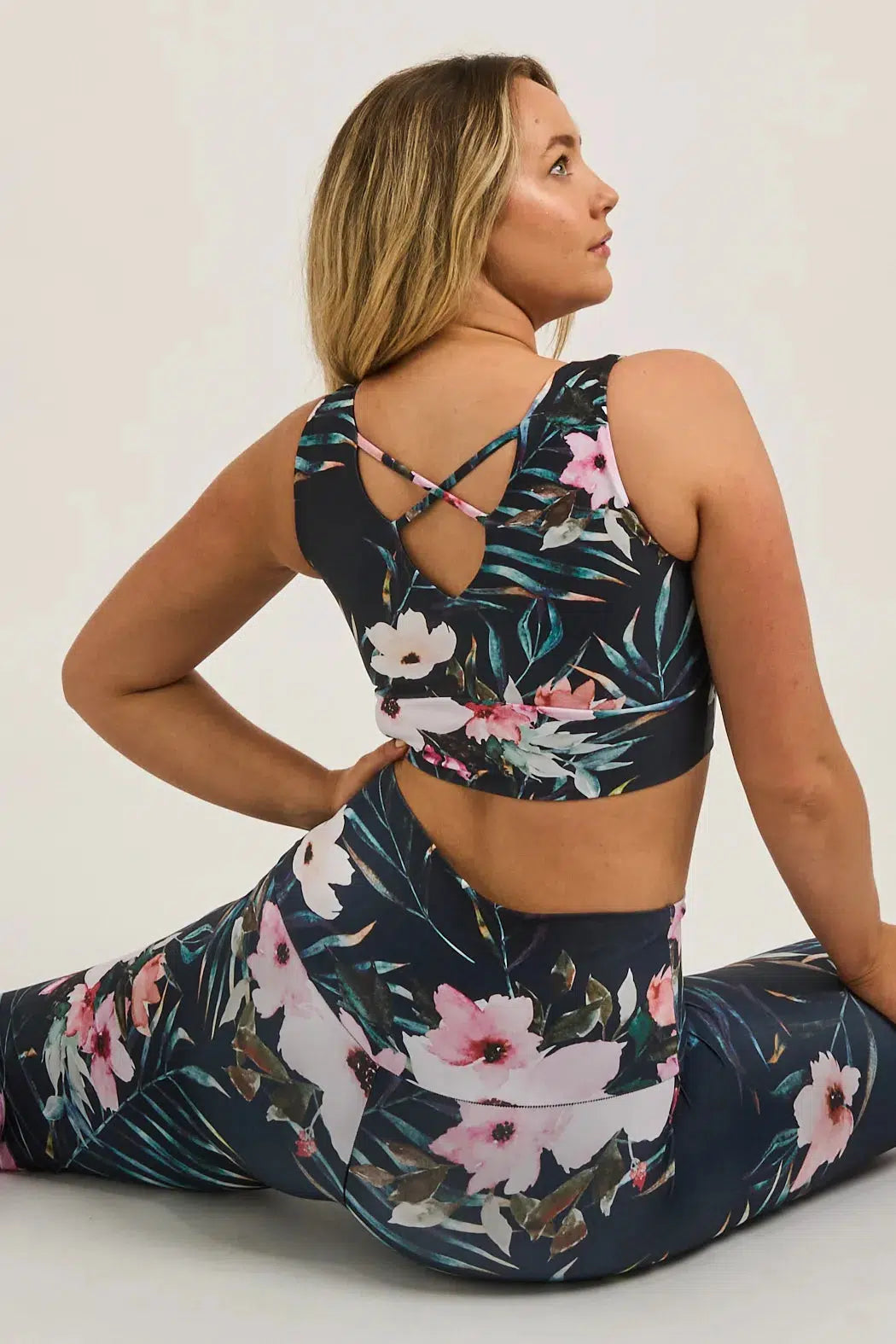 Performance Reversible Comfort Crop Top - Exotic At Heart-Activewear-Exoticathletica