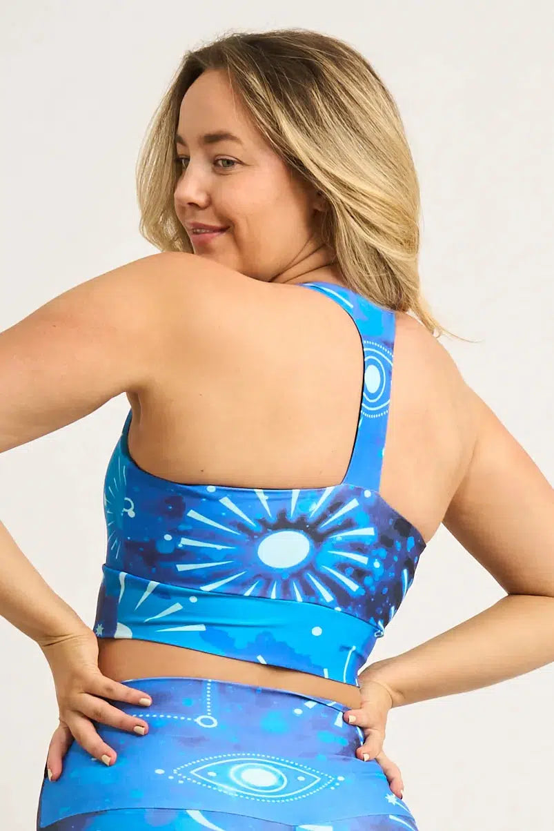 Performance T Back Comfort Crop Top - Imagine Nation-Activewear-Exoticathletica