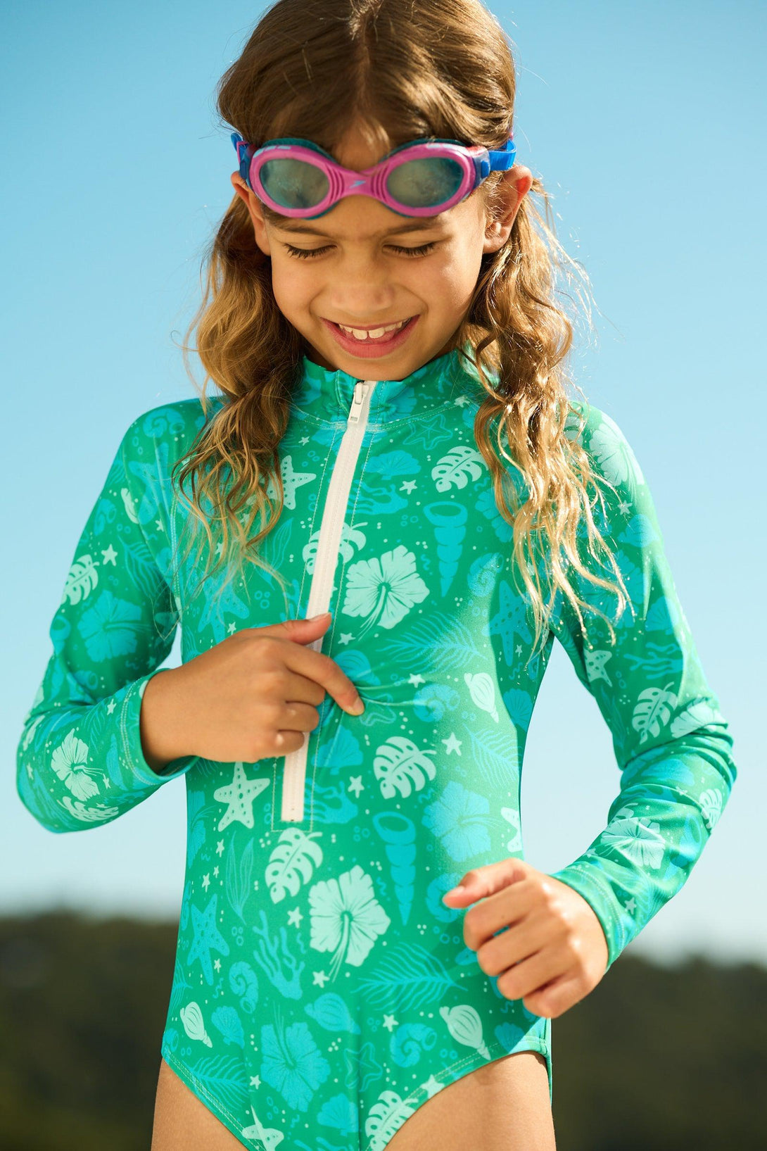 Shelley Beach Silky - Kids Surfsuit-9358328387664-Activewear-Exoticathletica