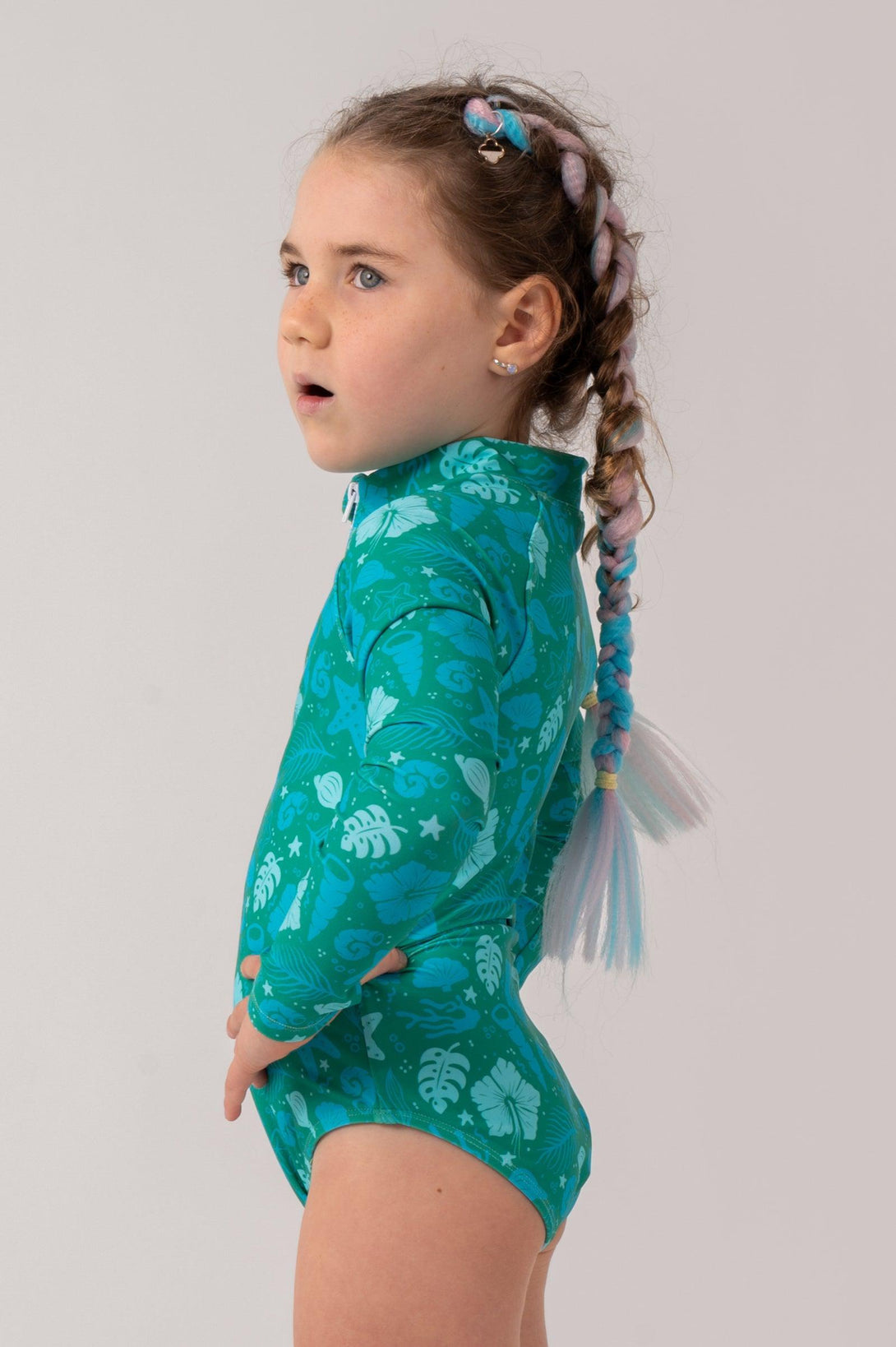 Shelley Beach Silky - Kids Surfsuit-Activewear-Exoticathletica