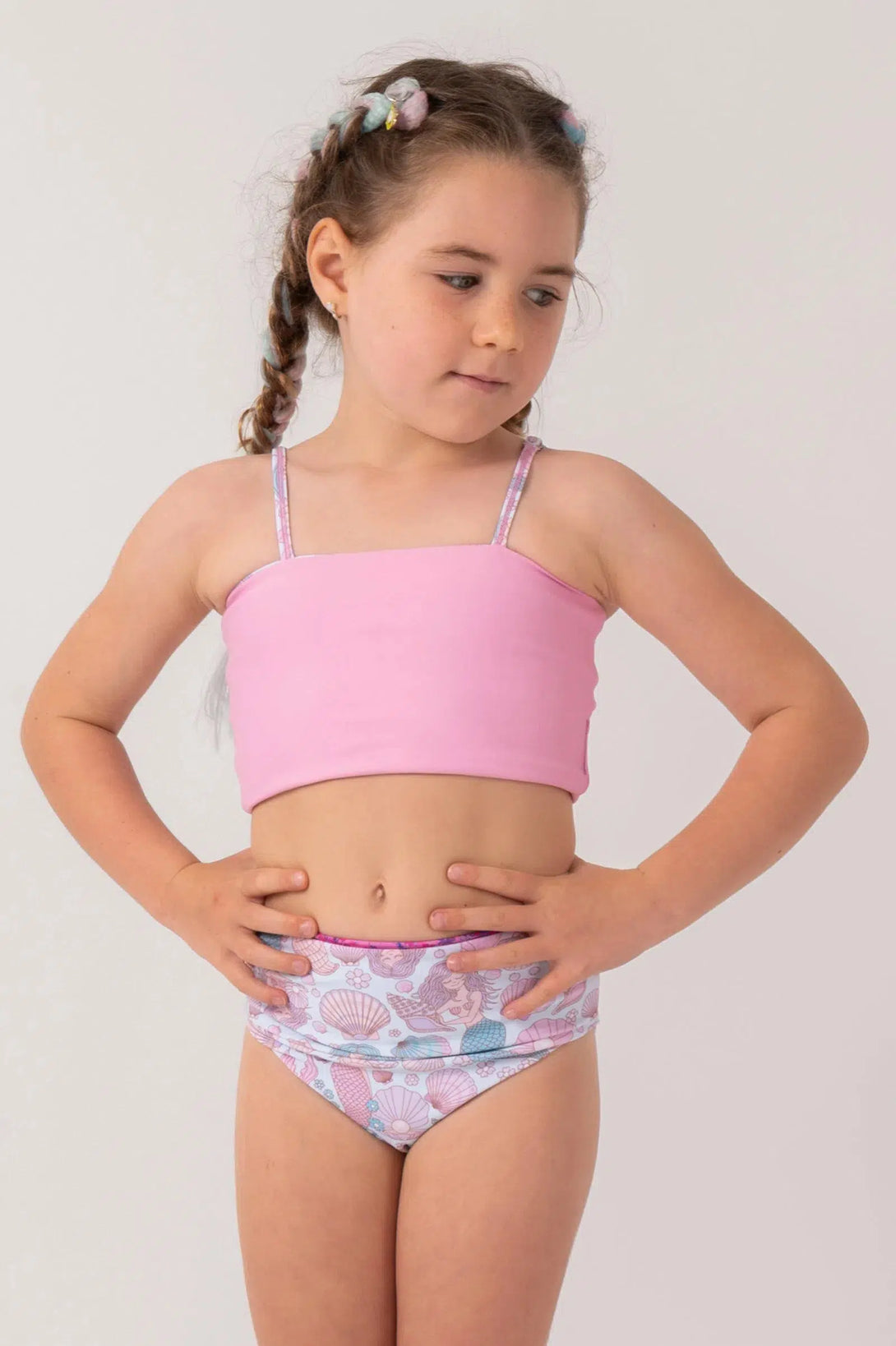 Silky Kids Adjustable Bikini Top - Mermaidia Aqua-Activewear-Exoticathletica