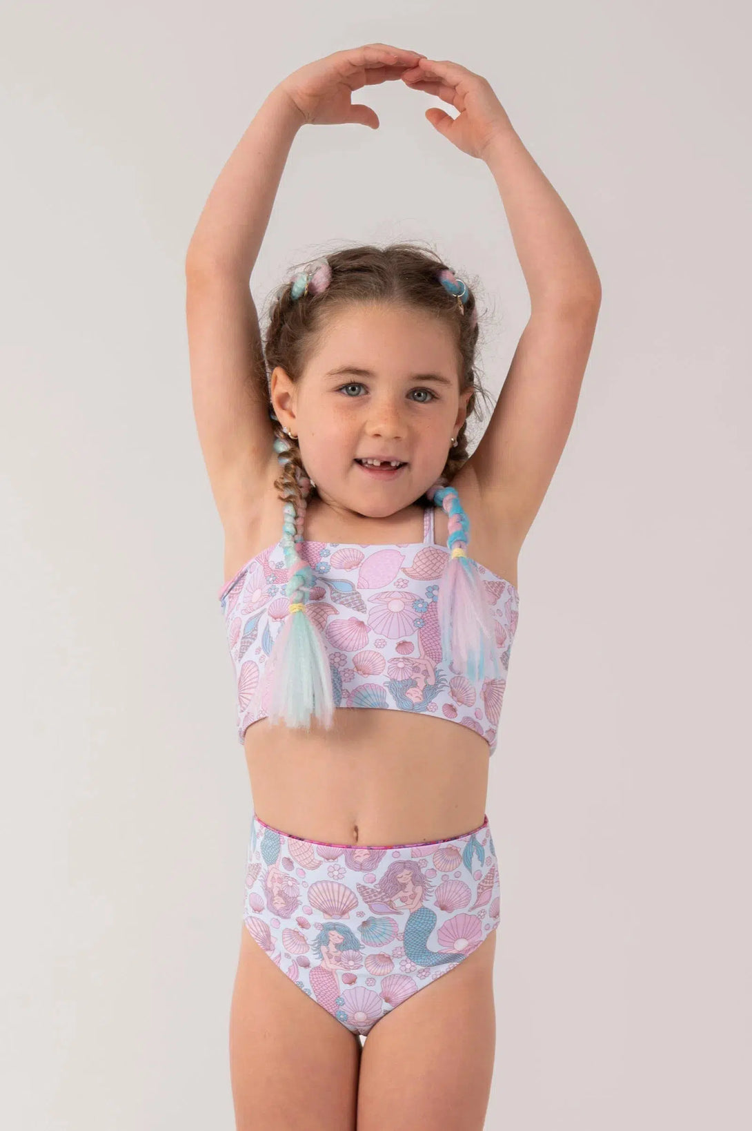 Silky Kids Adjustable Bikini Top - Mermaidia Aqua-Activewear-Exoticathletica