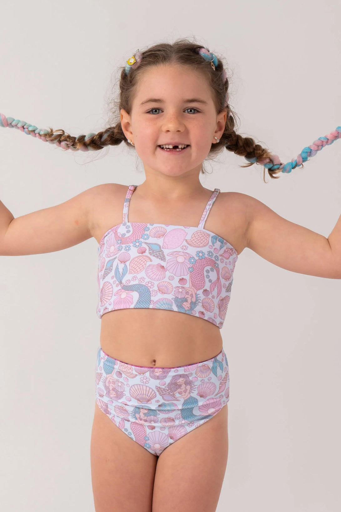 Silky Kids Reversible Bikini Bottom - Wing Girl-Activewear-Exoticathletica