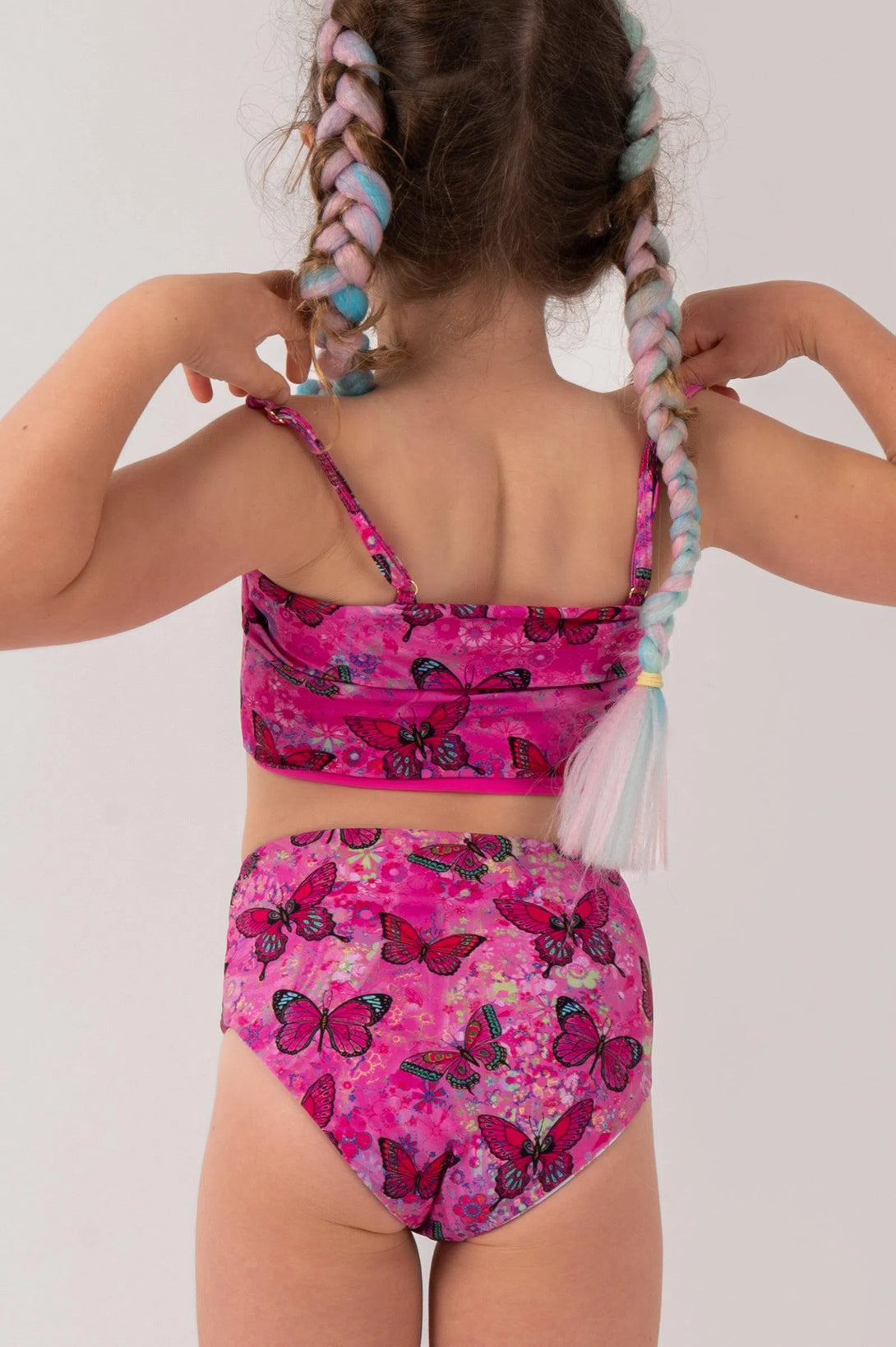 Silky Kids Reversible Bikini Bottom - Wing Girl-Activewear-Exoticathletica