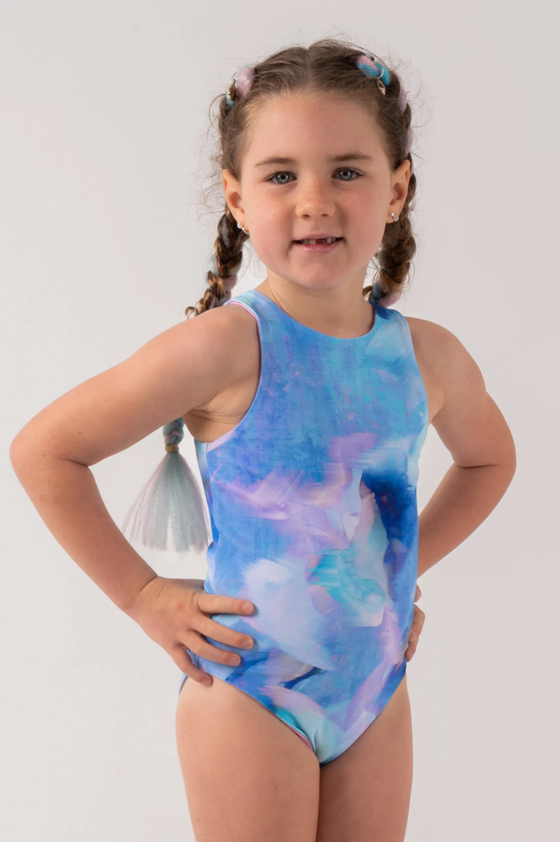 Silky Kids Reversible One Piece - Fluid-9358328384045-Activewear-Exoticathletica