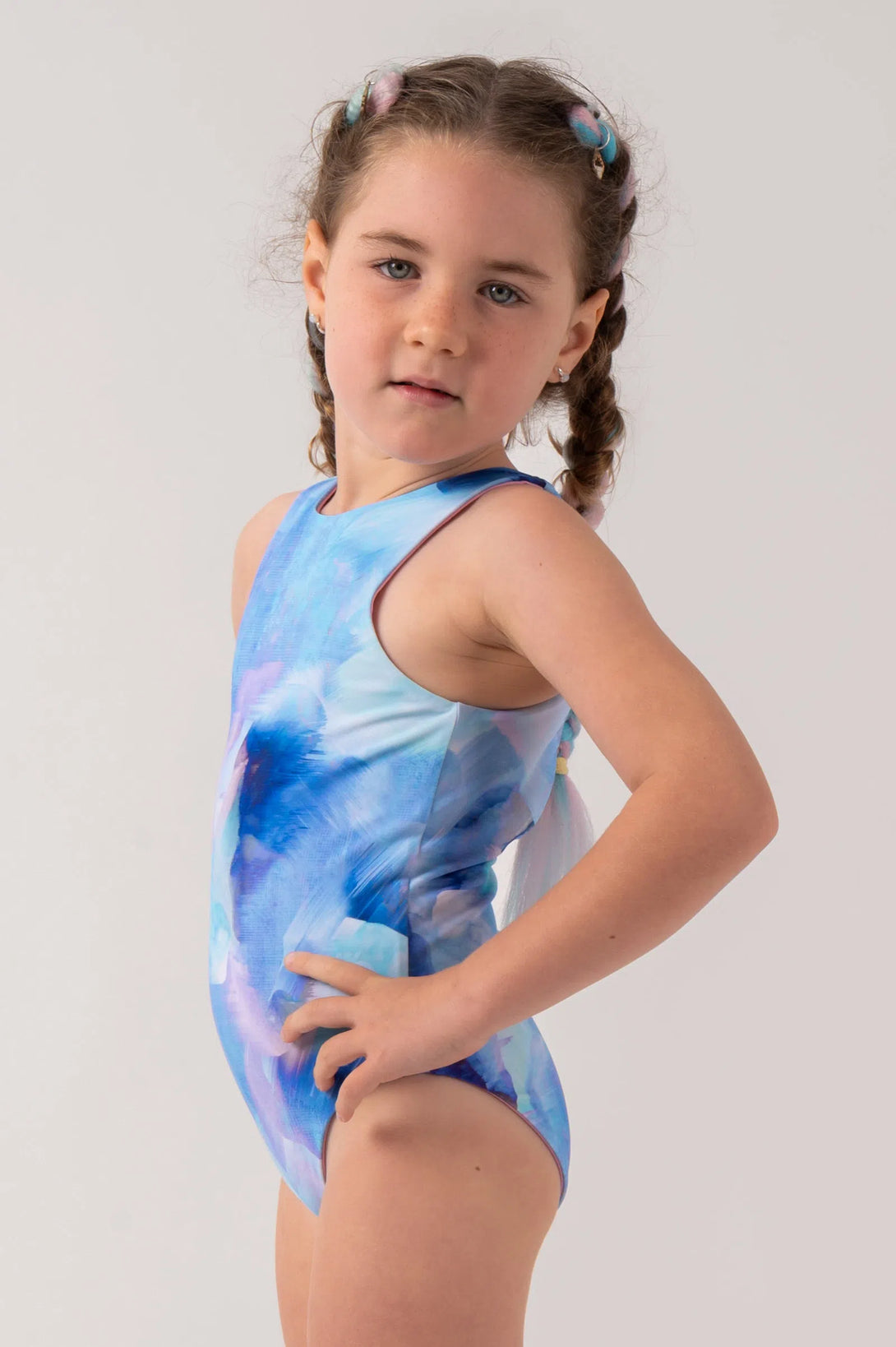 Silky Kids Reversible One Piece - Fluid-Activewear-Exoticathletica