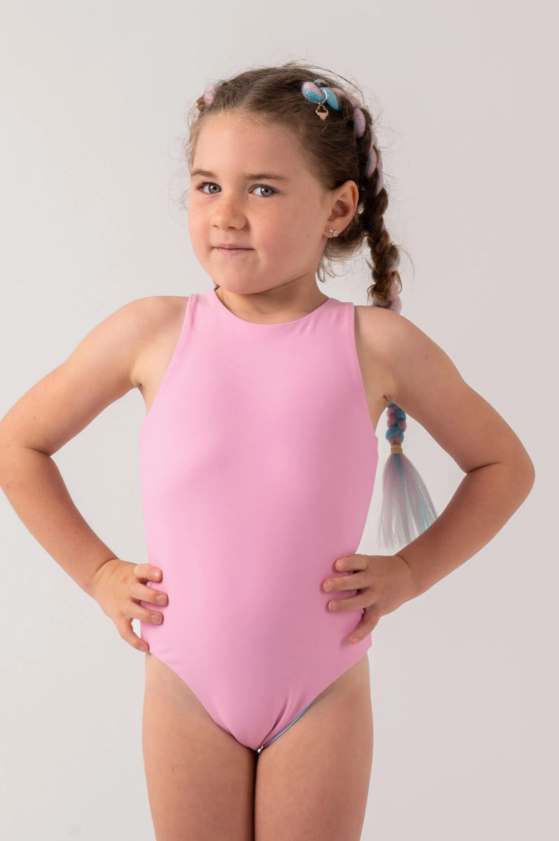 Silky Kids Reversible One Piece - Fluid-Activewear-Exoticathletica