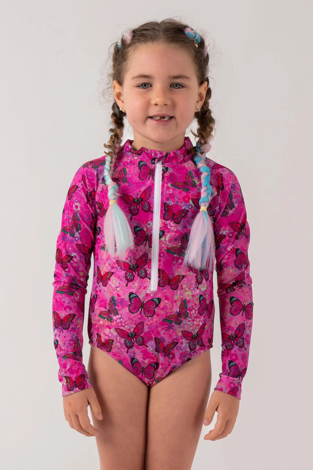 Silky Kids Surfsuit - Wing Girl-Activewear-Exoticathletica