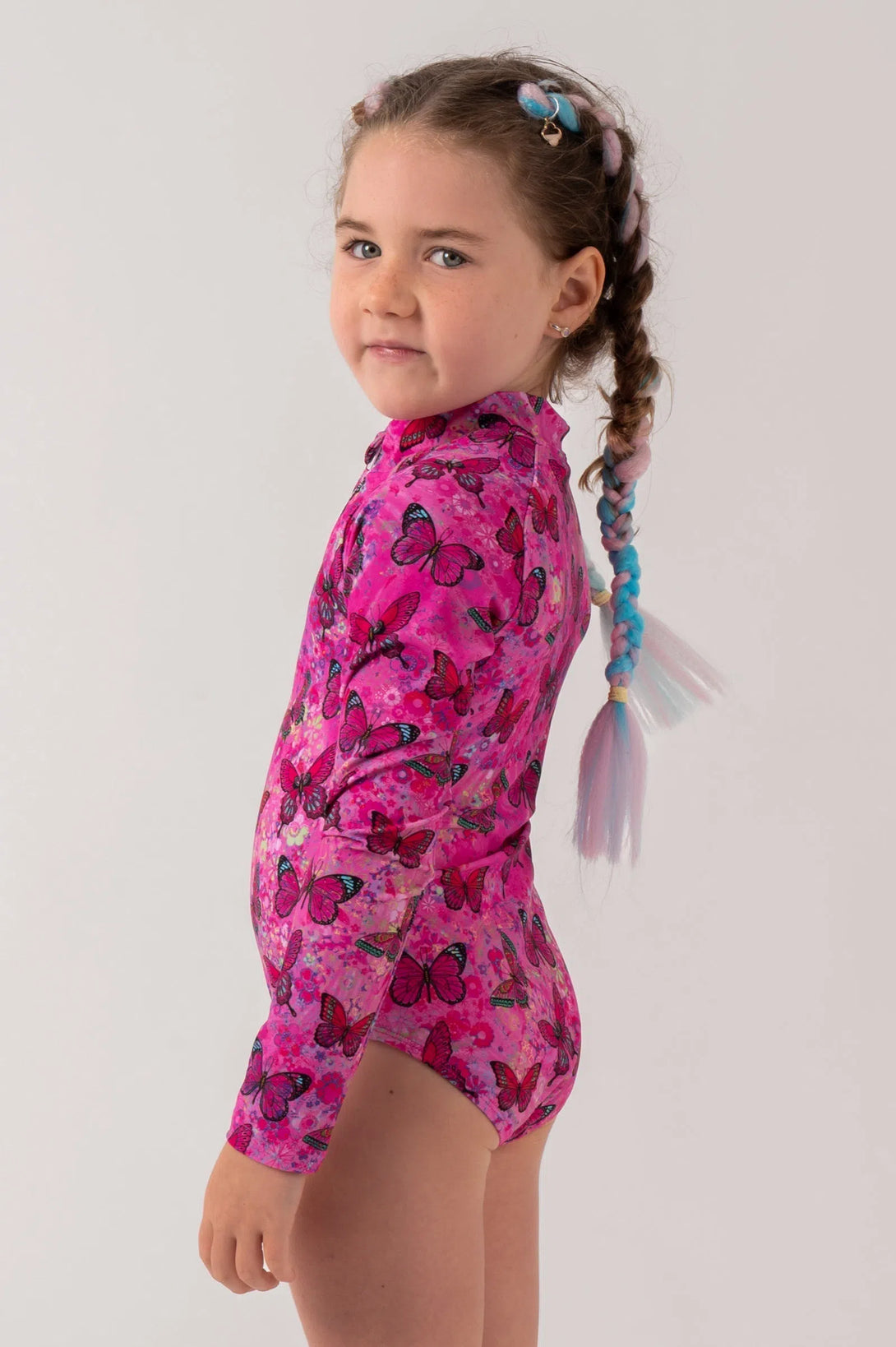 Silky Kids Surfsuit - Wing Girl-Activewear-Exoticathletica