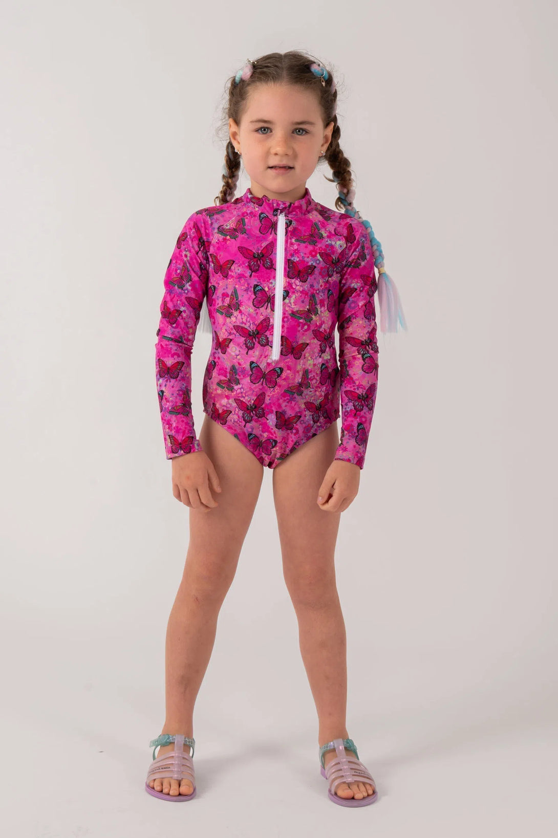 Silky Kids Surfsuit - Wing Girl-Activewear-Exoticathletica