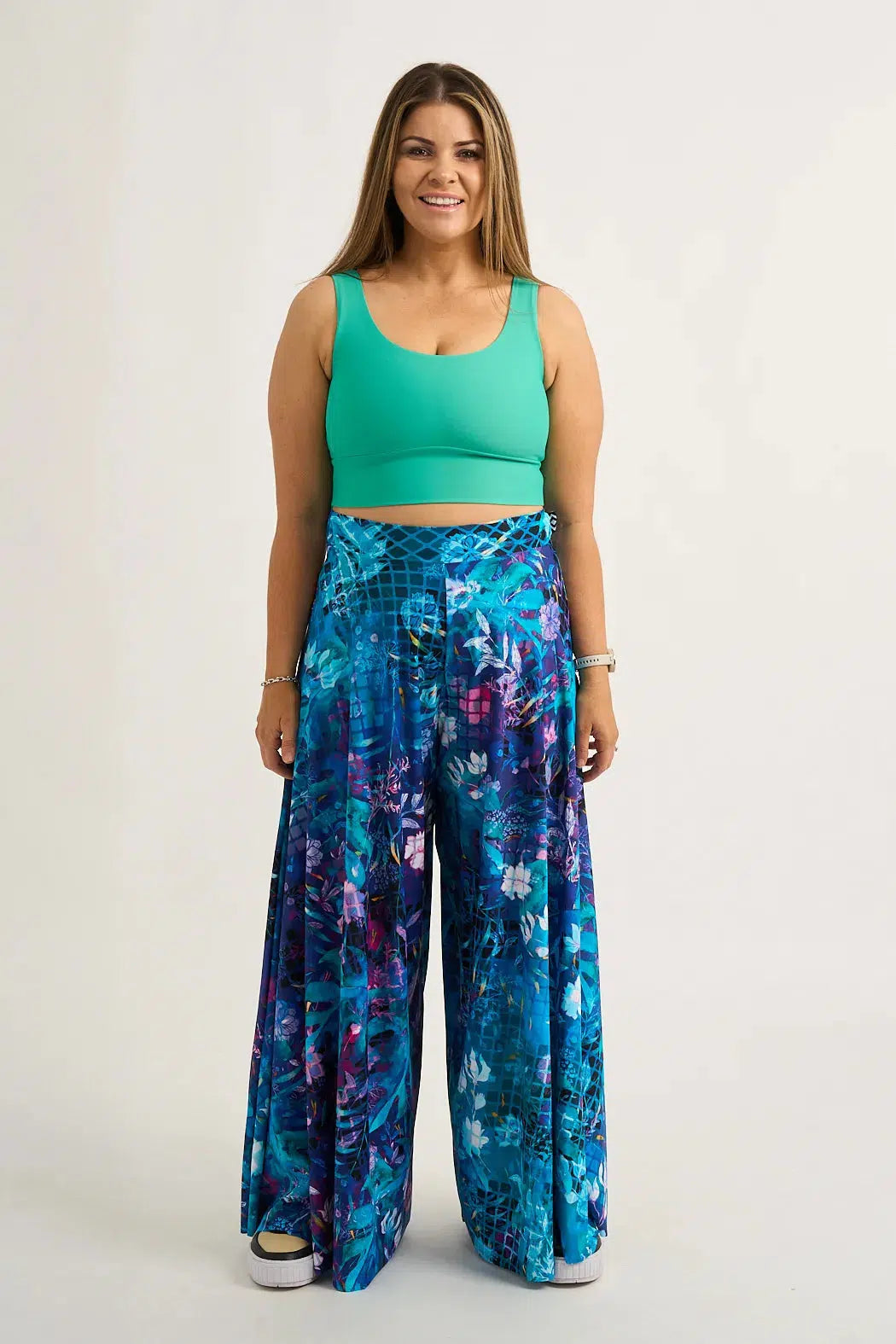 Silky Palazzo Pant - Mermaid Mafia-Activewear-Exoticathletica