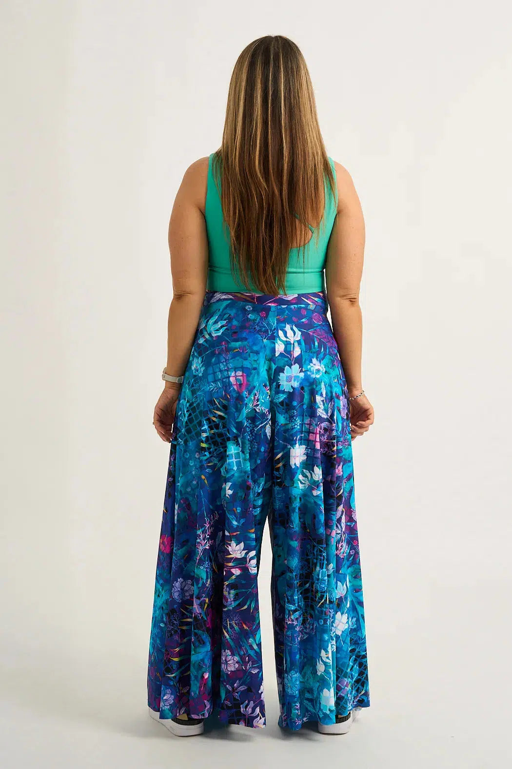 Silky Palazzo Pant - Mermaid Mafia-Activewear-Exoticathletica