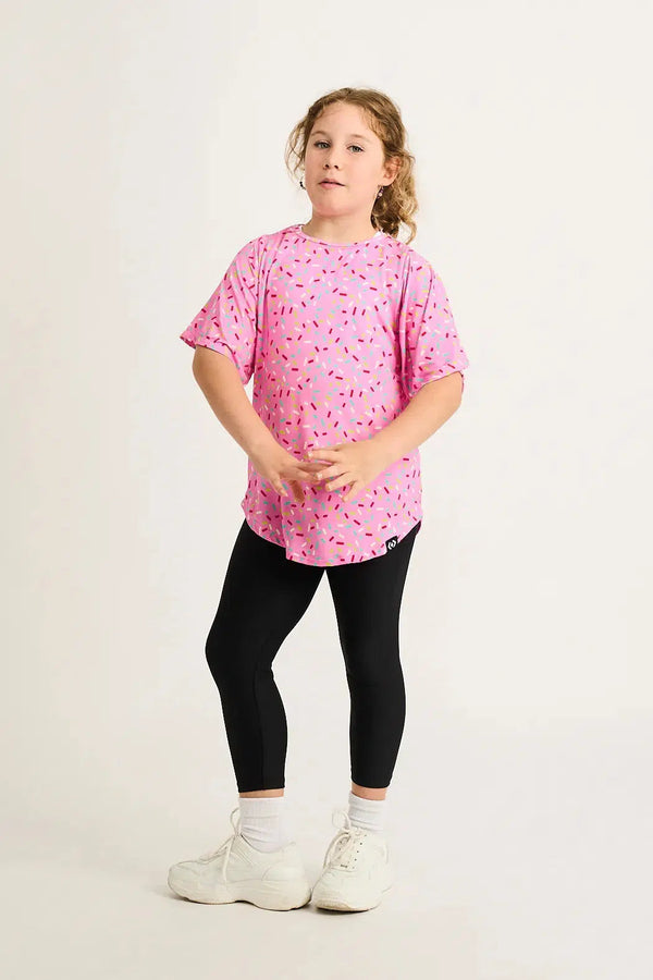 Slinky To Touch Kids Boyfriend Tee - Extra Sprinkles-9358328337645-Activewear-Exoticathletica