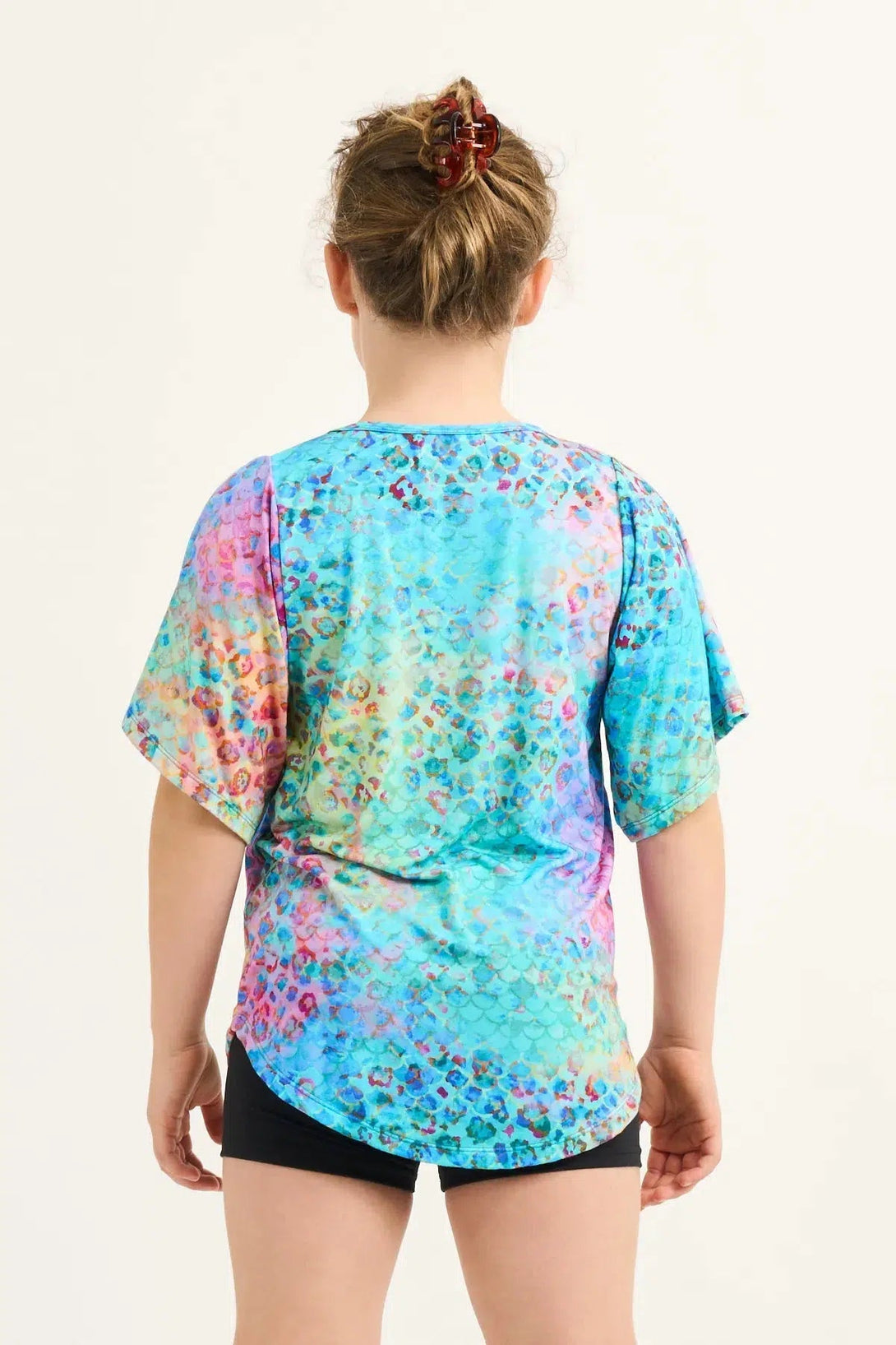 Slinky To Touch Kids Boyfriend Tee - Mermaid Jag-Activewear-Exoticathletica