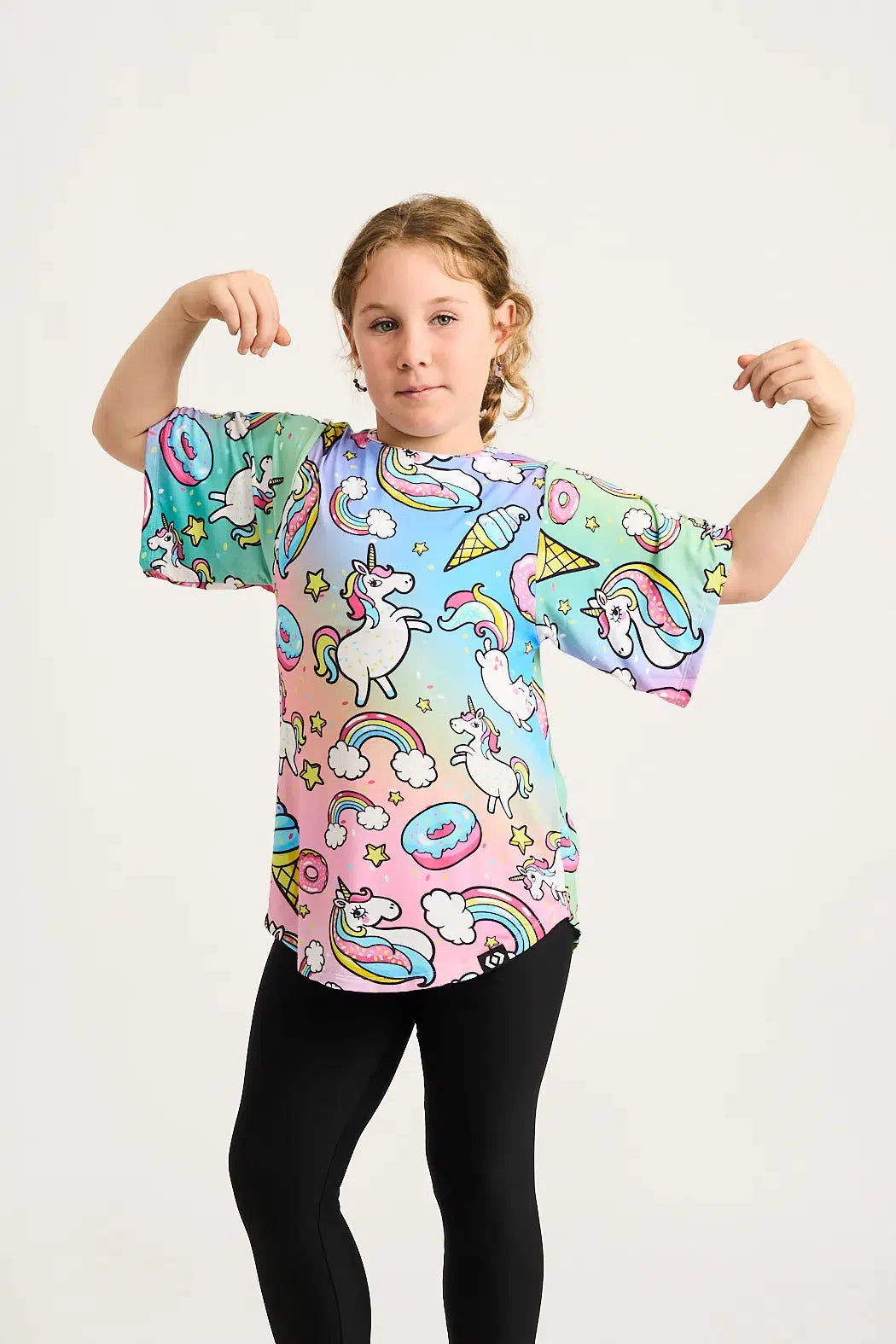 Slinky To Touch Kids Boyfriend Tee - Unicorn-Activewear-Exoticathletica