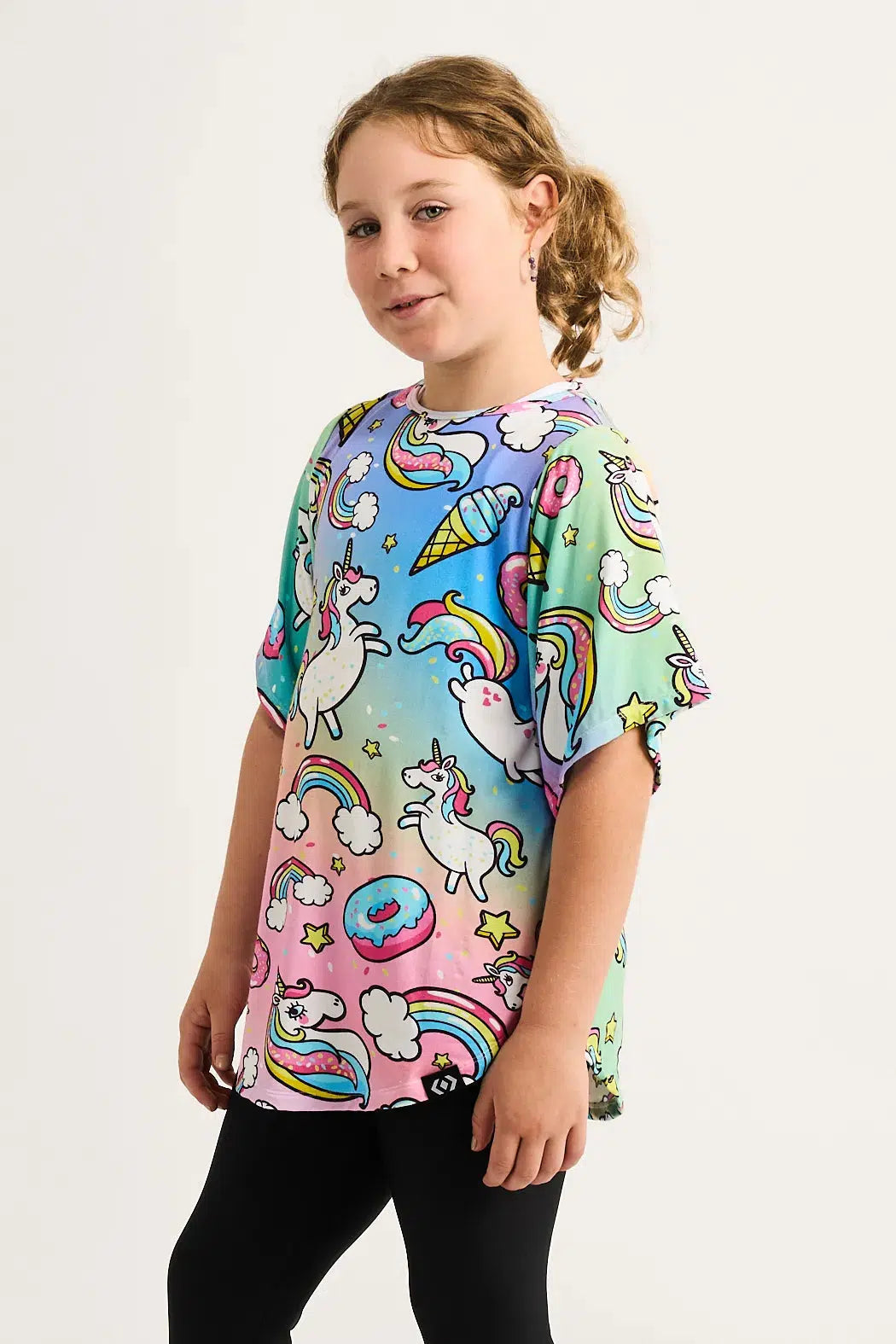 Slinky To Touch Kids Boyfriend Tee - Unicorn-Activewear-Exoticathletica