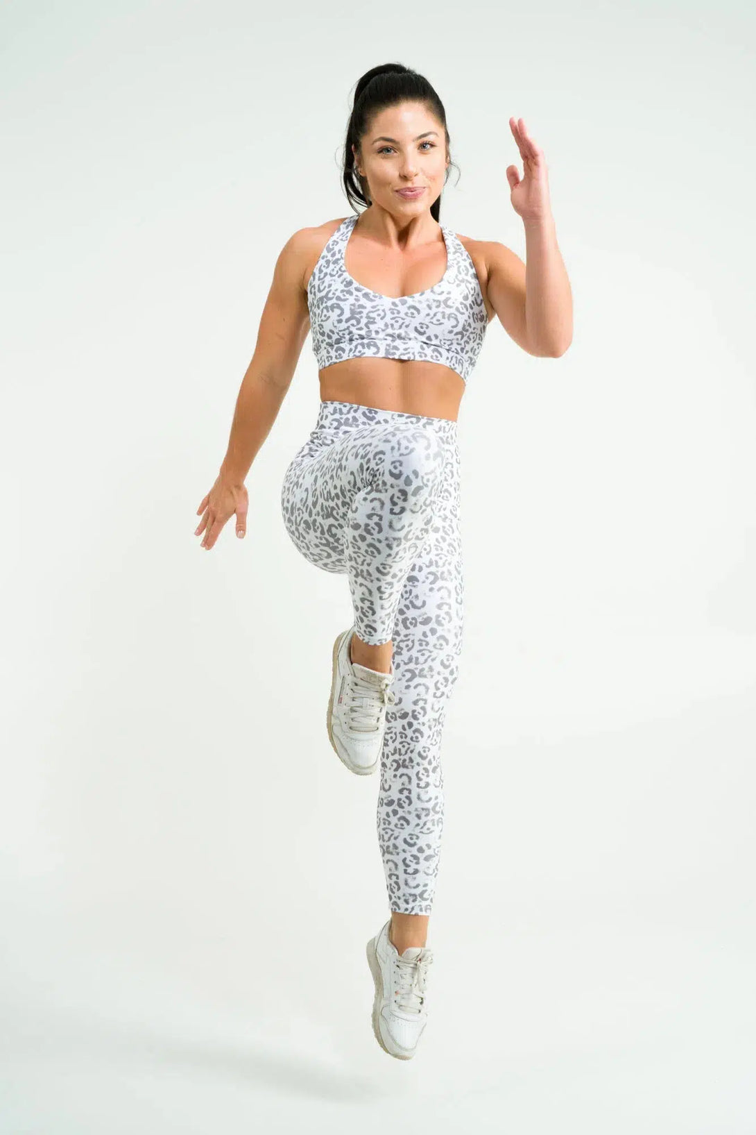 Snow Jag Performance - Extra High Waisted 7/8 Leggings-Activewear-Exoticathletica