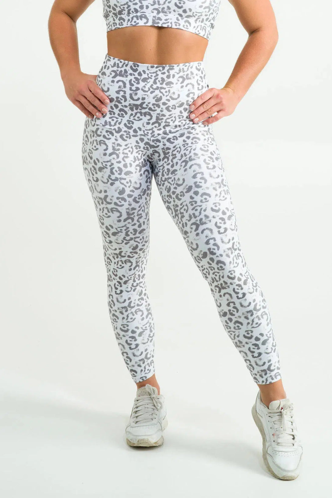 Snow Jag Performance - Extra High Waisted 7/8 Leggings-Activewear-Exoticathletica