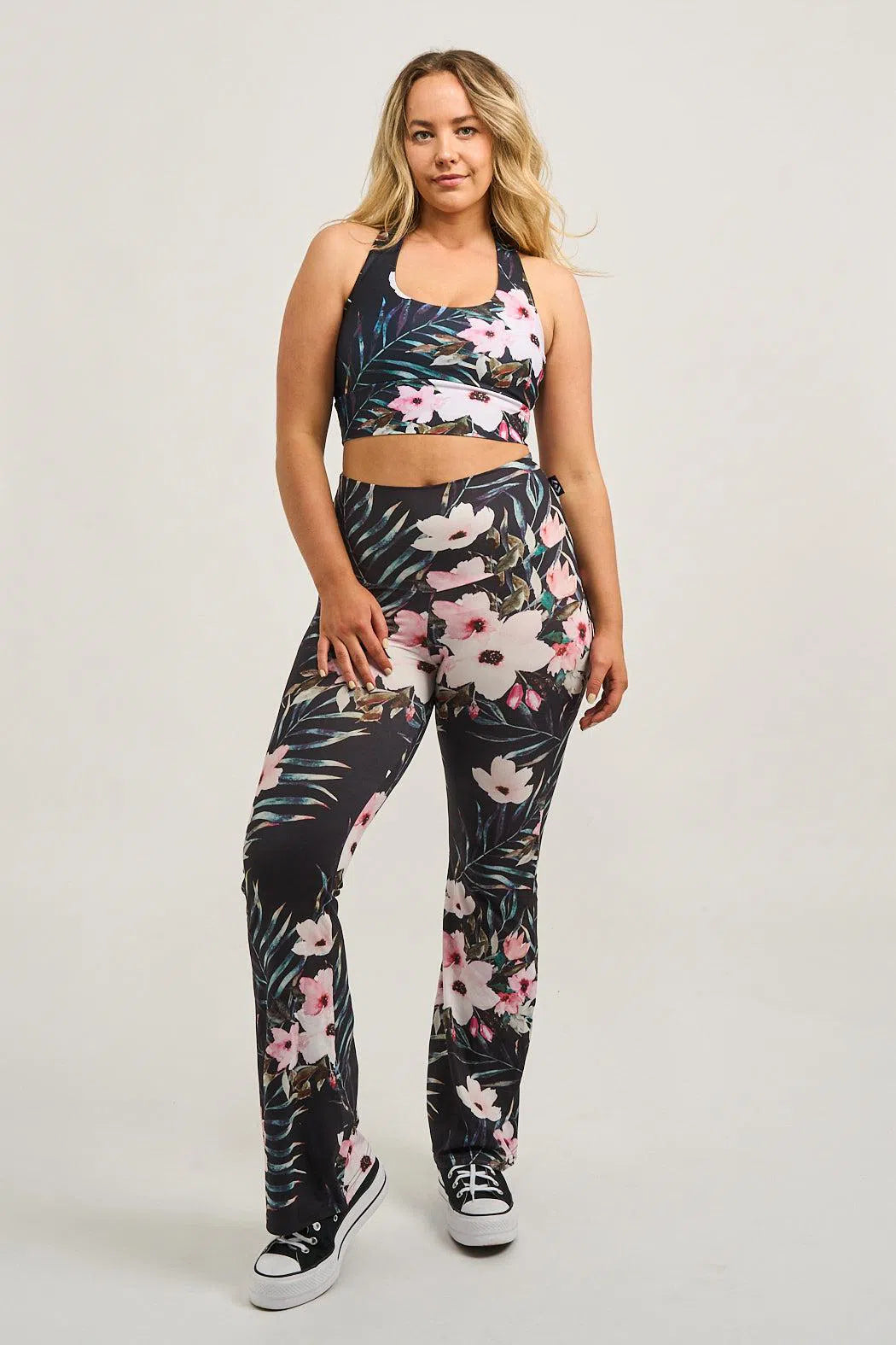 Soft To Touch High Waisted Bootleg Pant - Exotic At Heart-9358328221951-Activewear-Exoticathletica