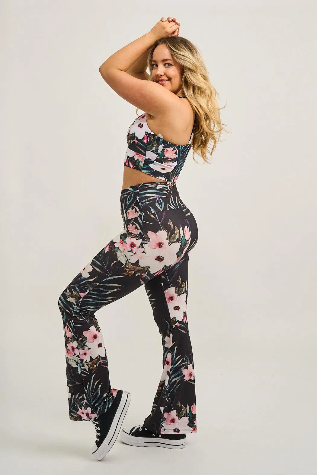 Soft To Touch High Waisted Bootleg Pant - Exotic At Heart-Activewear-Exoticathletica