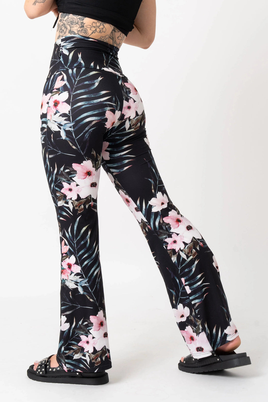 Soft To Touch High Waisted Bootleg Pant - Exotic At Heart-Activewear-Exoticathletica