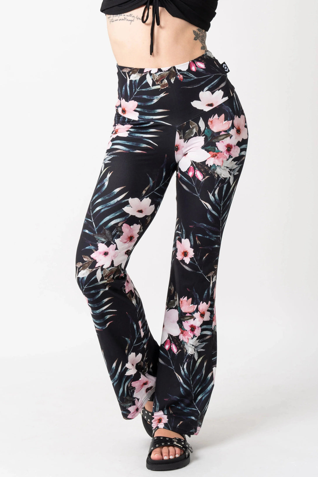 Soft To Touch High Waisted Bootleg Pant - Exotic At Heart-Activewear-Exoticathletica