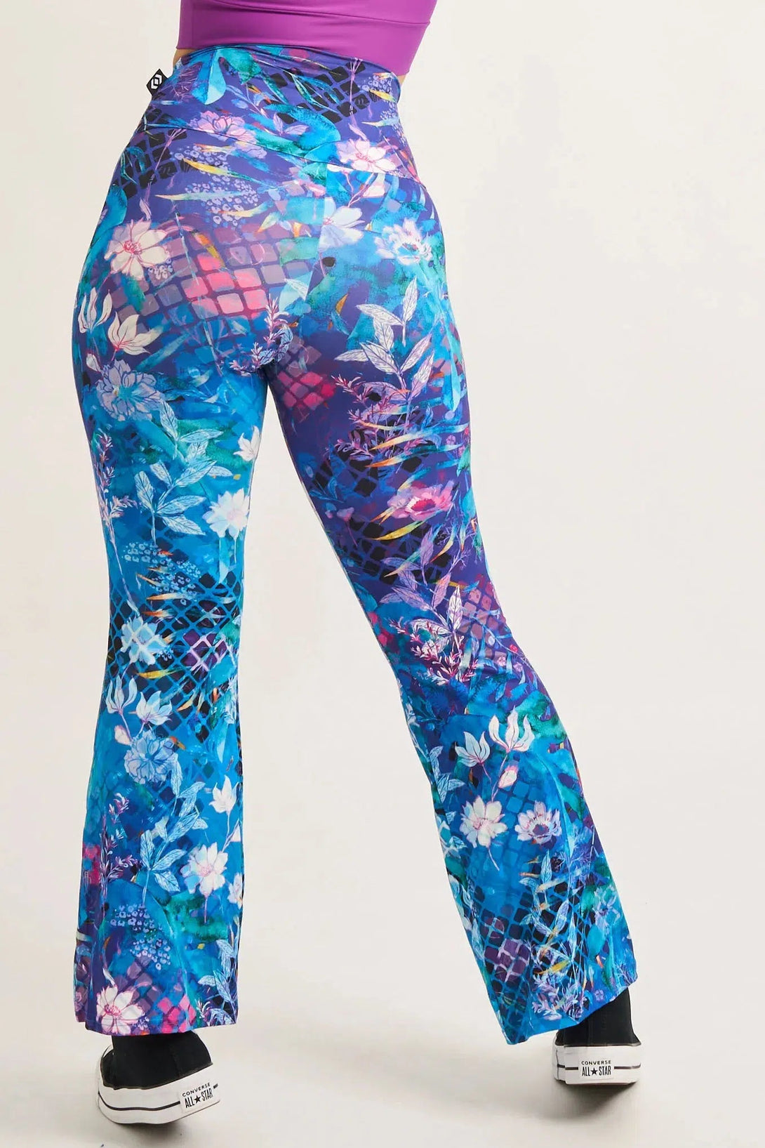 Soft To Touch High Waisted Bootleg Pant - Mermaid Mafia-Activewear-Exoticathletica