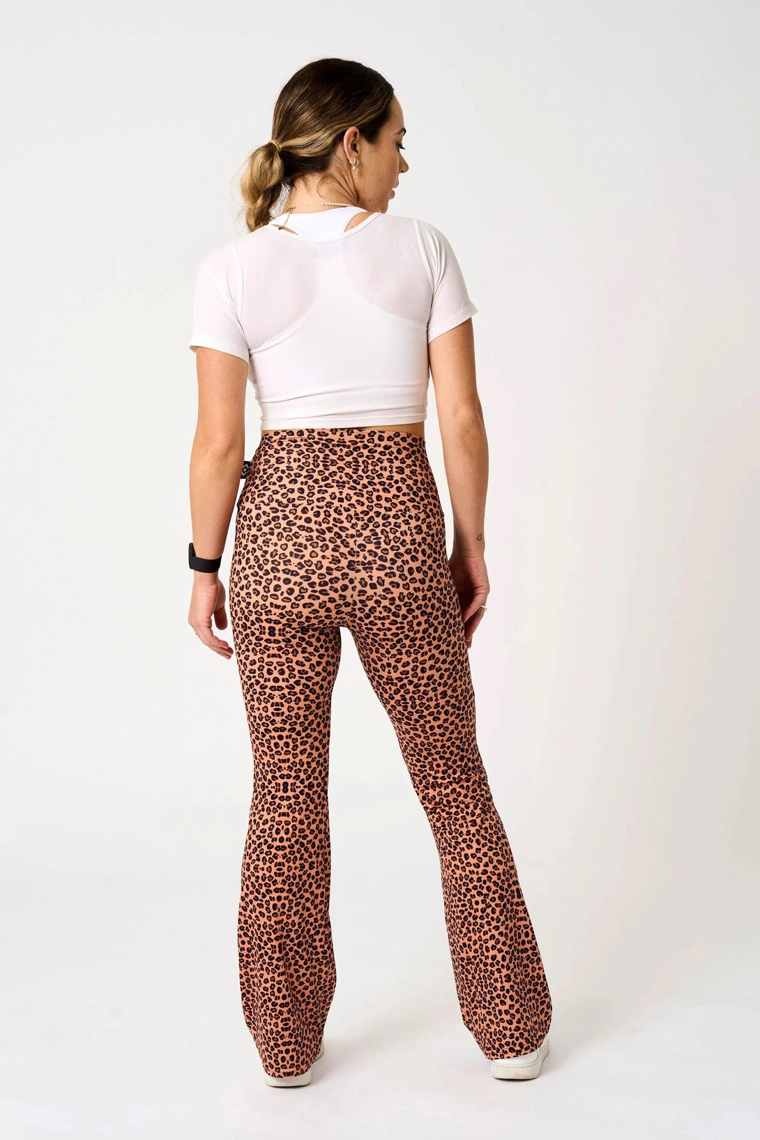 Soft To Touch High Waisted Bootleg Pant - Teeni Jag-Activewear-Exoticathletica