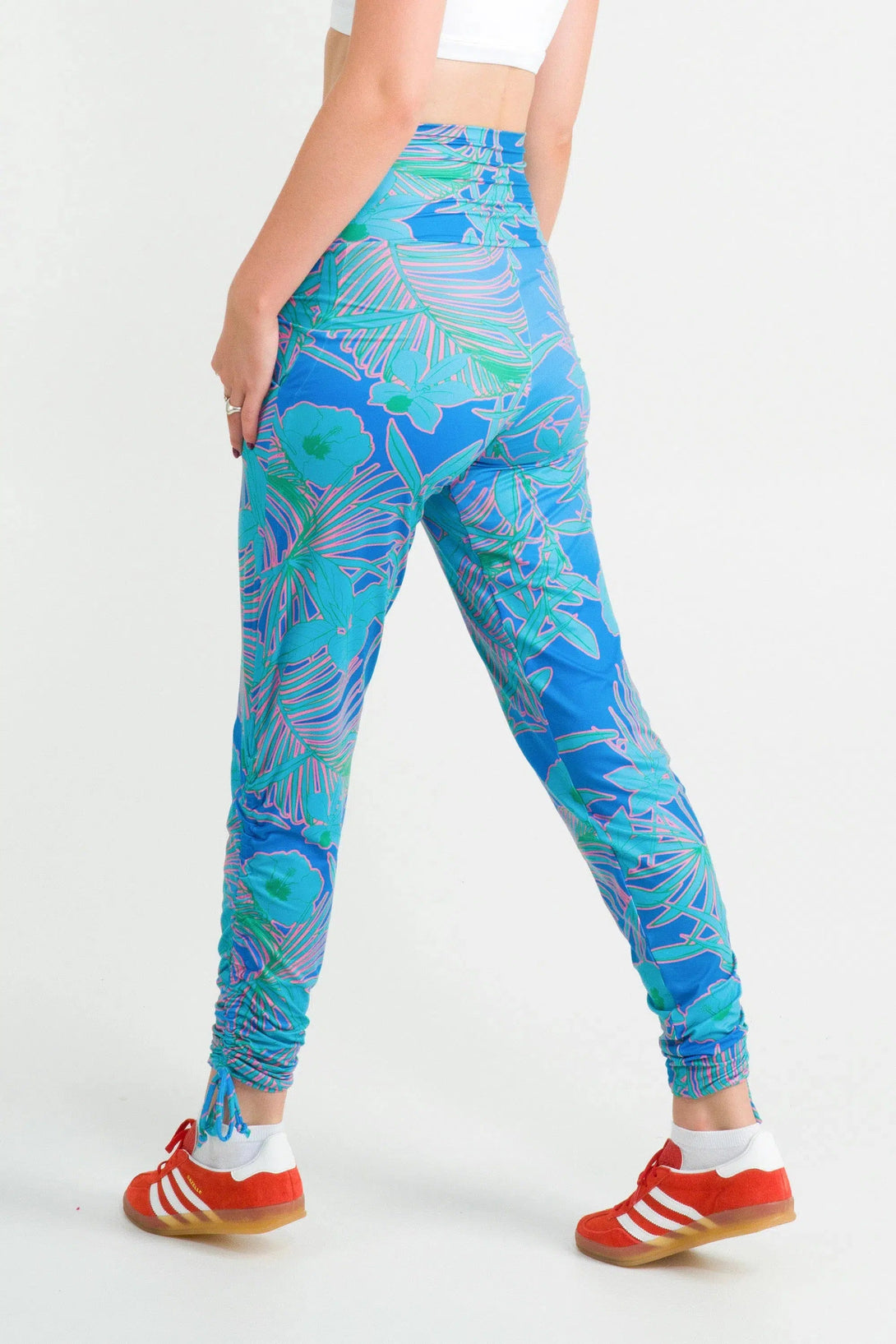 Soft To Touch Jogger Long Tie Sided W/ Pockets - Out Of The Blue-Activewear-Exoticathletica