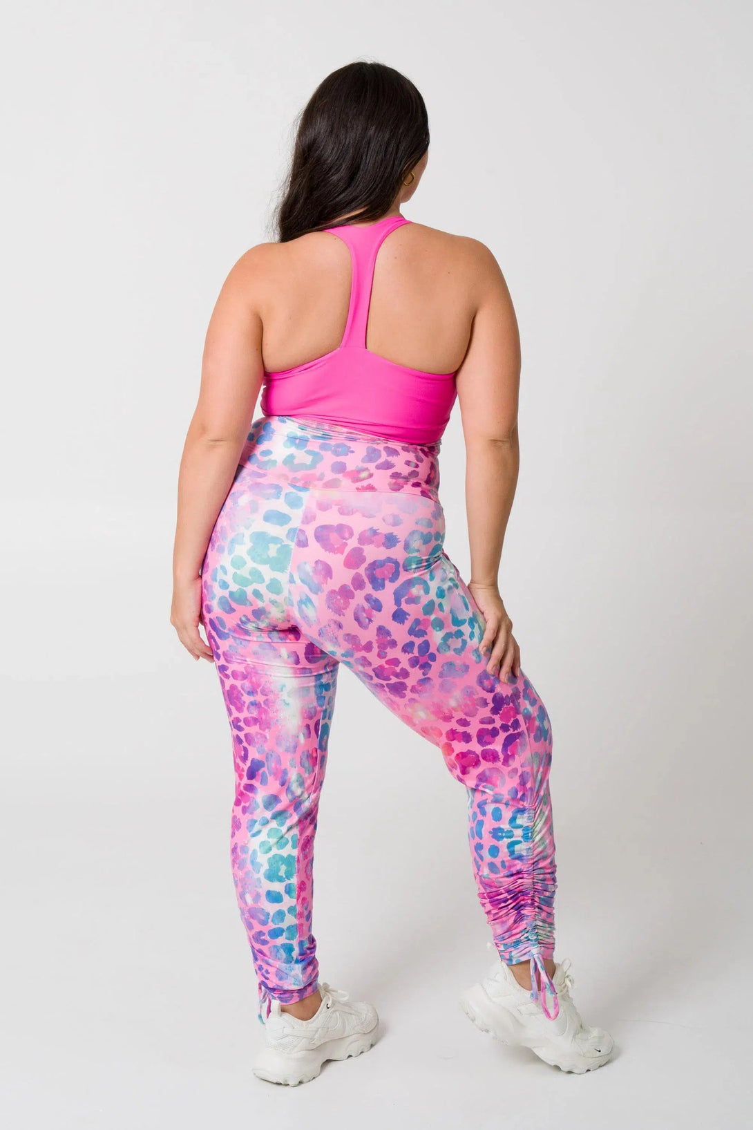 Soft To Touch Jogger Long Tie Sided W/ Pockets - Rainbow Jag-Activewear-Exoticathletica