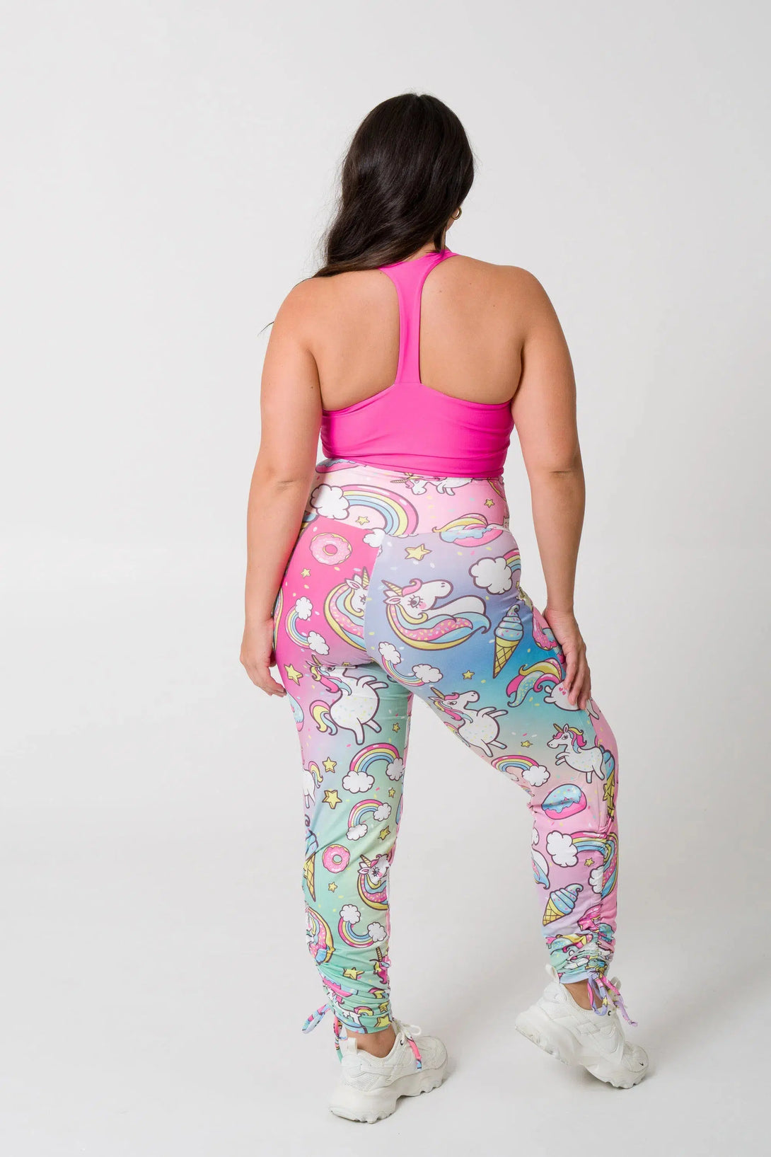 Soft To Touch Jogger Long Tie Sided W/ Pockets - Unicorn-Activewear-Exoticathletica