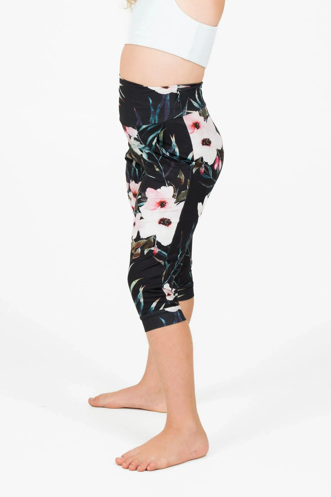 Soft To Touch Kids Jogger Capris - Exotic At Heart-Activewear-Exoticathletica