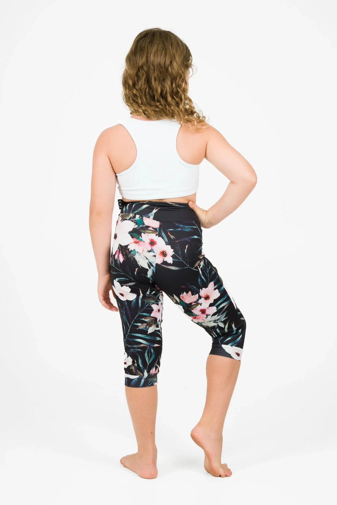 Soft To Touch Kids Jogger Capris - Exotic At Heart-Activewear-Exoticathletica