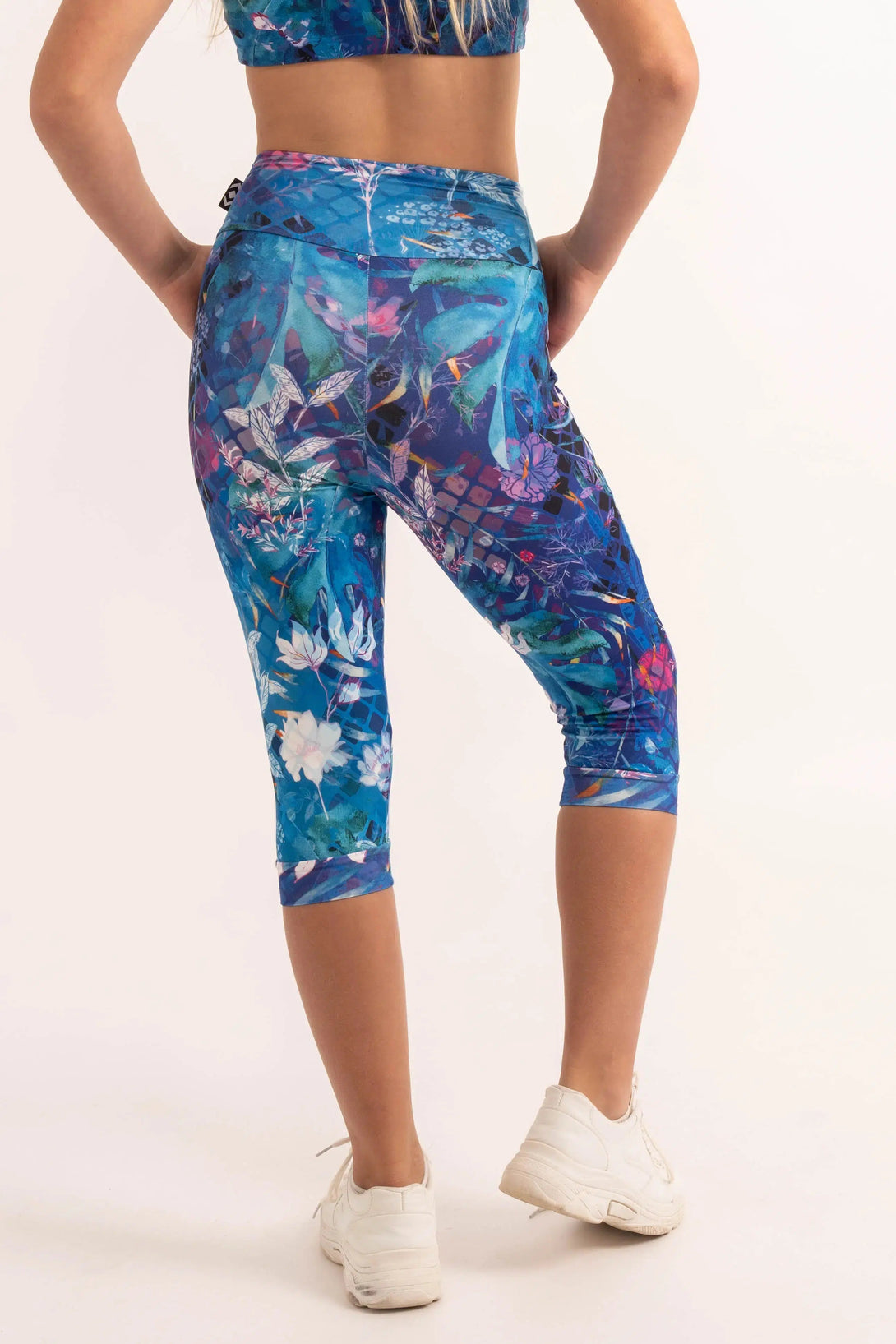 Soft To Touch Kids Jogger Capris - Mermaid Mafia-Activewear-Exoticathletica