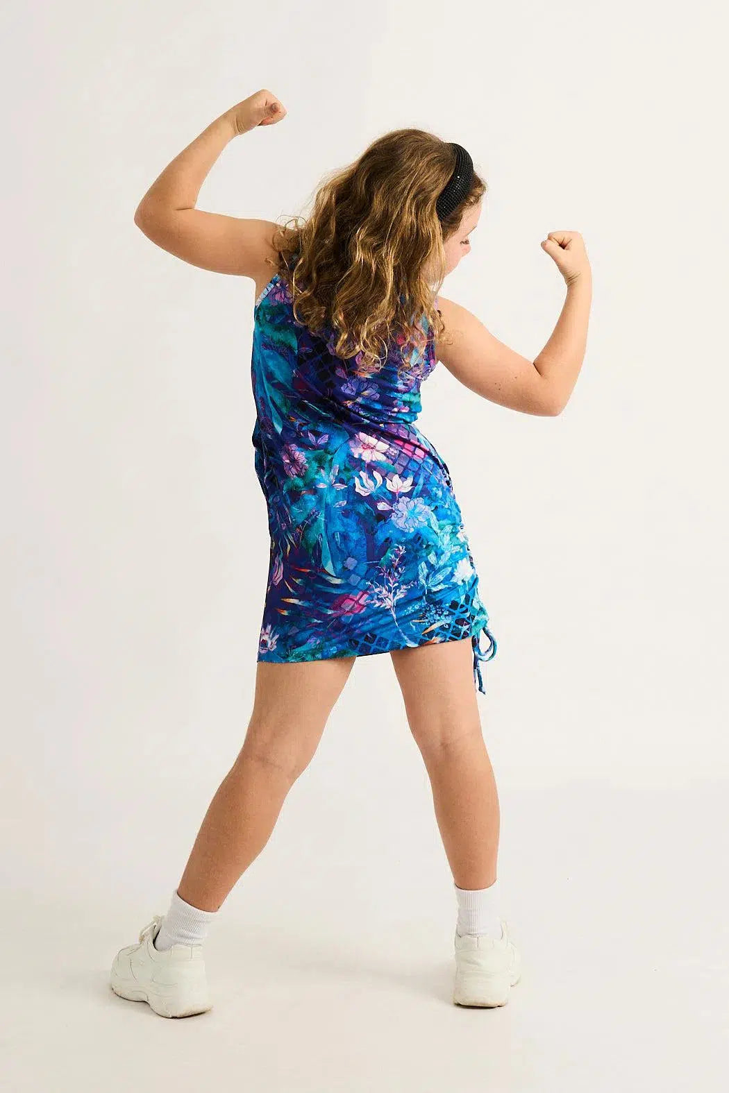 Soft To Touch Kids Lazy Girl Dress Tank - Mermaid Mafia-Activewear-Exoticathletica