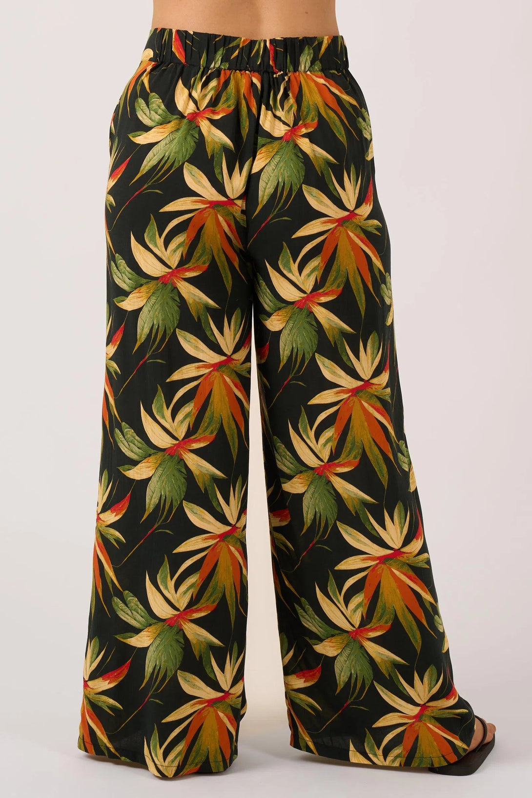 Sustainable Viscose Wide Leg Pant With Pockets - Black Tropico-Activewear-Exoticathletica