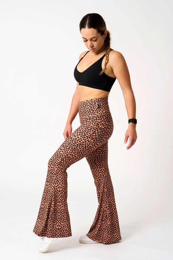 Teeni Jag Soft To Touch - High Waisted Bells-Activewear-Exoticathletica