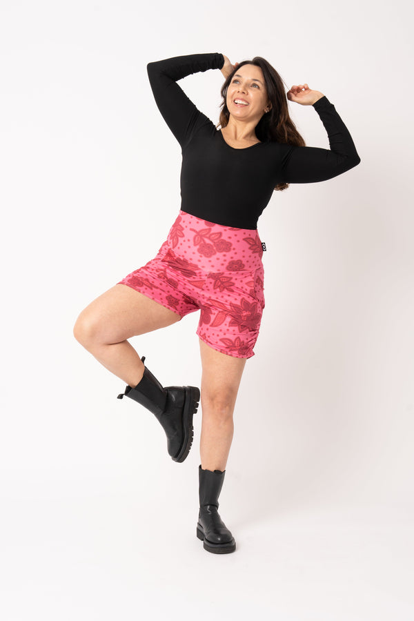 Thistle Be Good Soft To Touch - Jogger Shorts W/ Pockets-Activewear-Exoticathletica