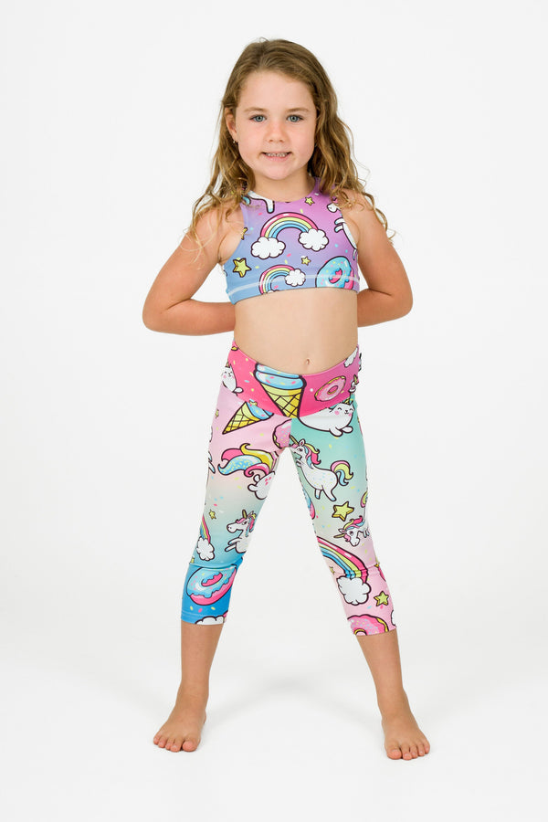Unicorn Performance - Kids Capris-Activewear-Exoticathletica