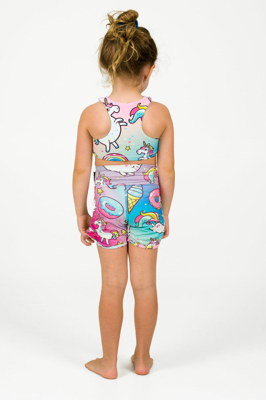 Unicorn Performance - Kids Crop Top-Activewear-Exoticathletica