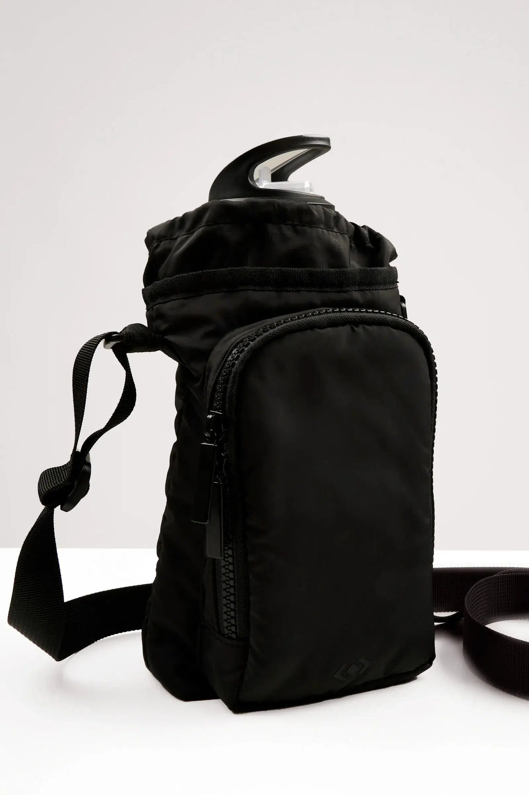 Water Bottle & Phone Holder Bag - Black-SK-2641-Activewear-Exoticathletica