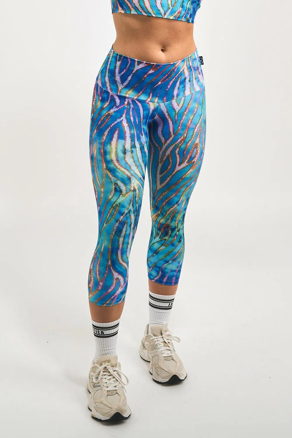 Water Horse Performance - High Waisted Capri Leggings-Activewear-Exoticathletica