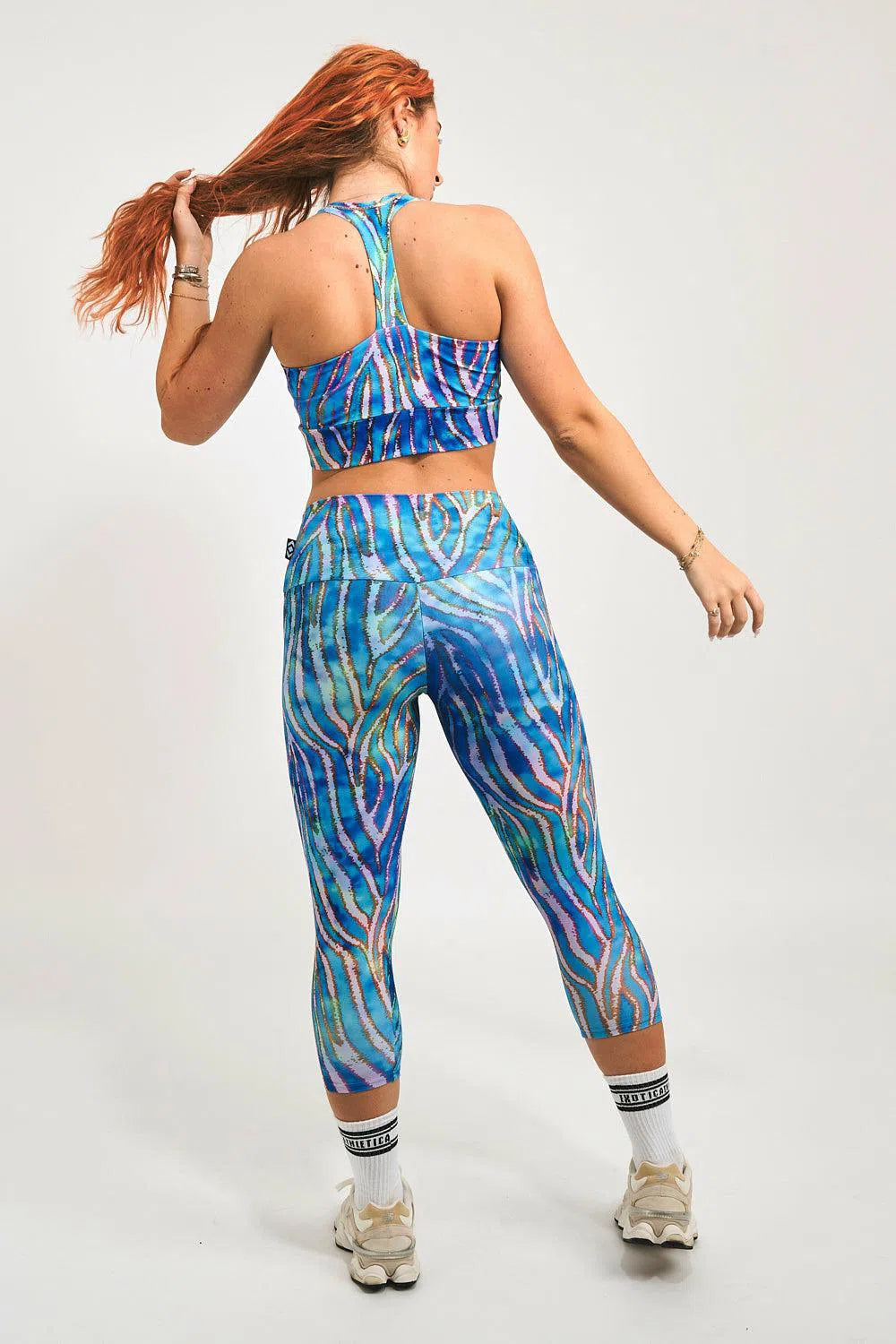 Water Horse Performance - High Waisted Capri Leggings-Activewear-Exoticathletica