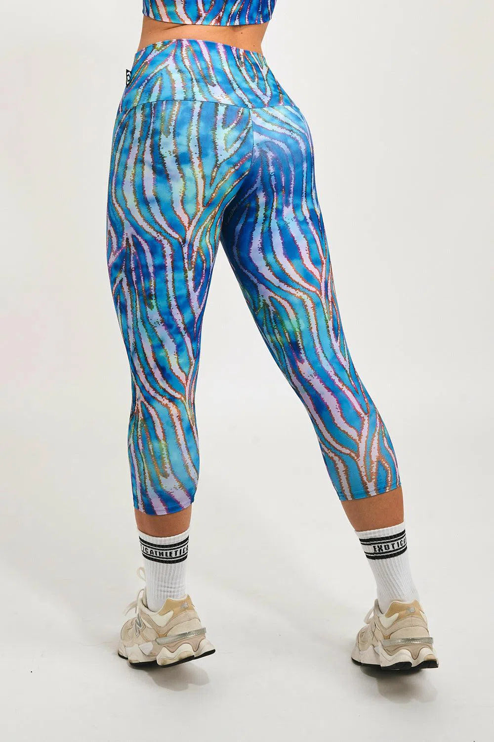 Water Horse Performance - High Waisted Capri Leggings-Activewear-Exoticathletica